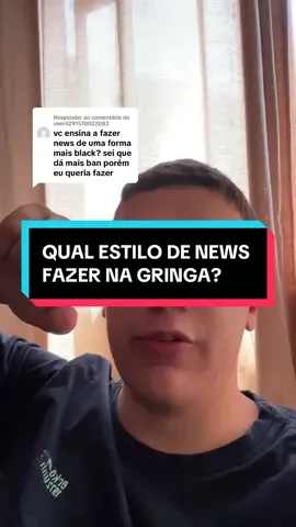 Respondendo a @user4291570022083 qual estilo eu faço de News?