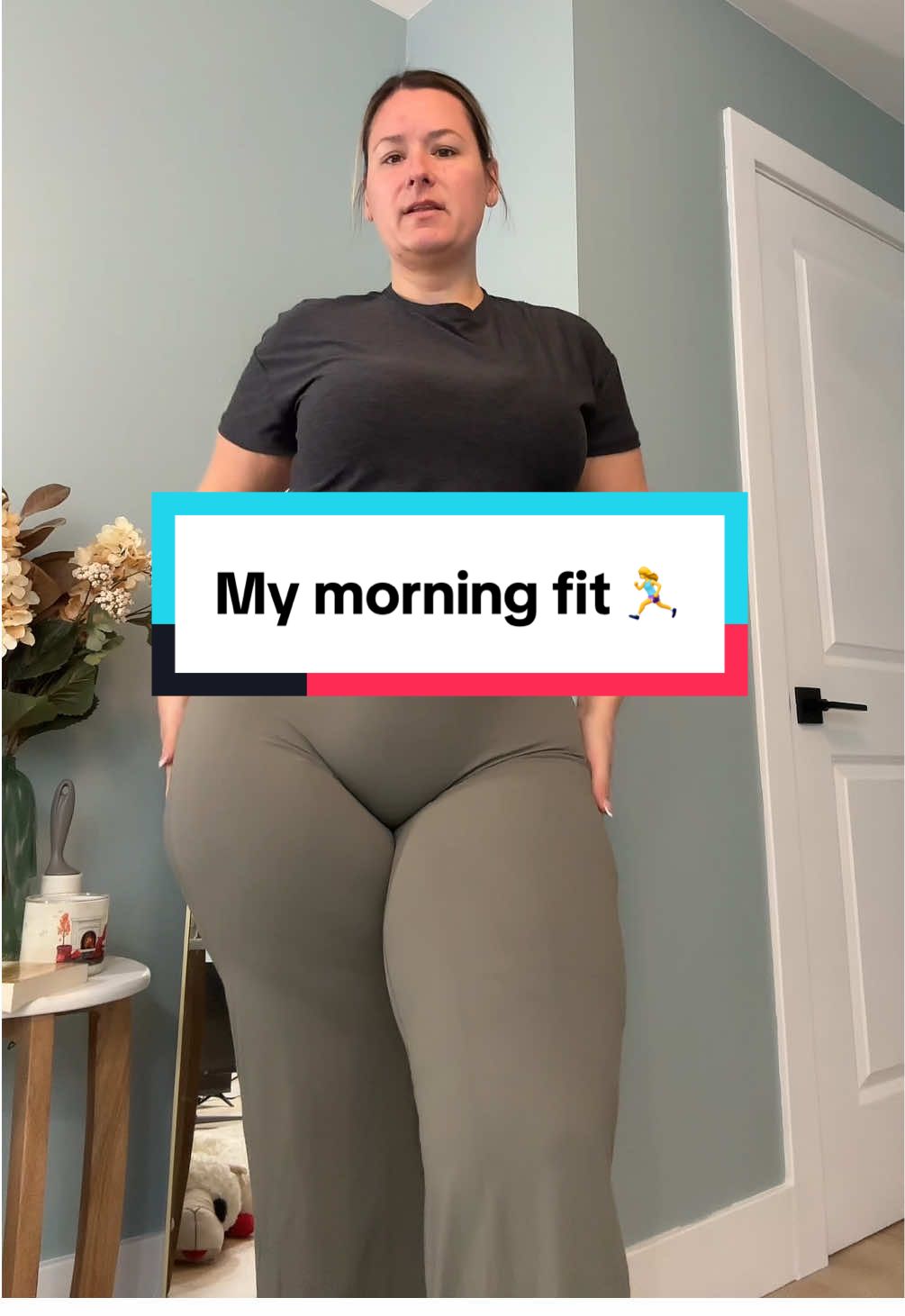 Wednesday fit for my morning walk 💕 #fitcheck #leggings 