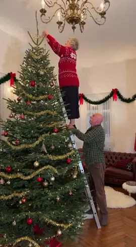 A fa eldől, de a humor állva marad! 😄 #fyp#christmasfunny#viralvideos#foryoupage❤️❤️ #comedy 