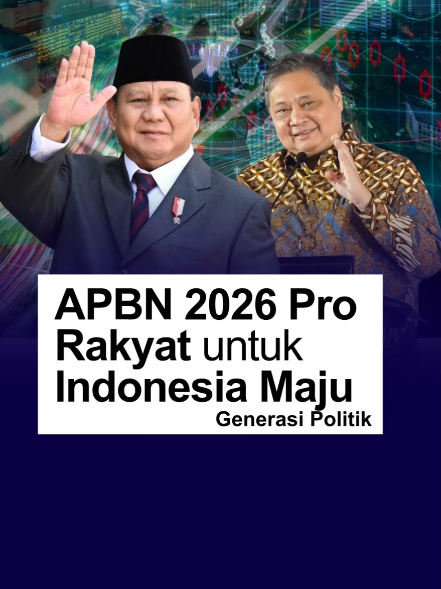 APBN 2026 Pro-Rakyat, Investasi Besar Pendidikan Rp 757 Triliun. Hingga 3 Fakta Ekonomi Indonesia Makin Solid. #prabowo #airlanggahartarto #apbn2026 #foryou #foryoupage 