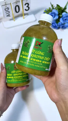 Nước cốt gừng khuynh diệp hỗ trợ giảm ho, phòng cảm lạnh tốt lắm ạ #cotgungtramkhuynhdiep #cotgung #viral  @Mila Nguyễn  @Mila Nguyễn  @Mila Nguyễn 