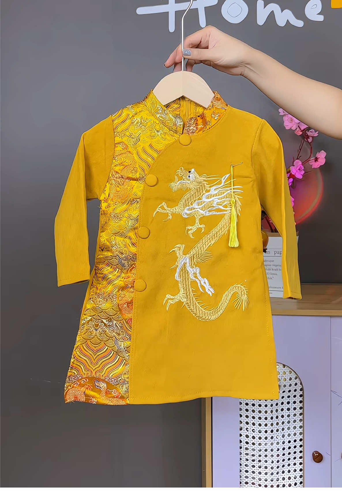 Áo đai tết cho bé trai #xuhuong #quanaotreem #aodaitet #aodaichobe #aodaibetrai 