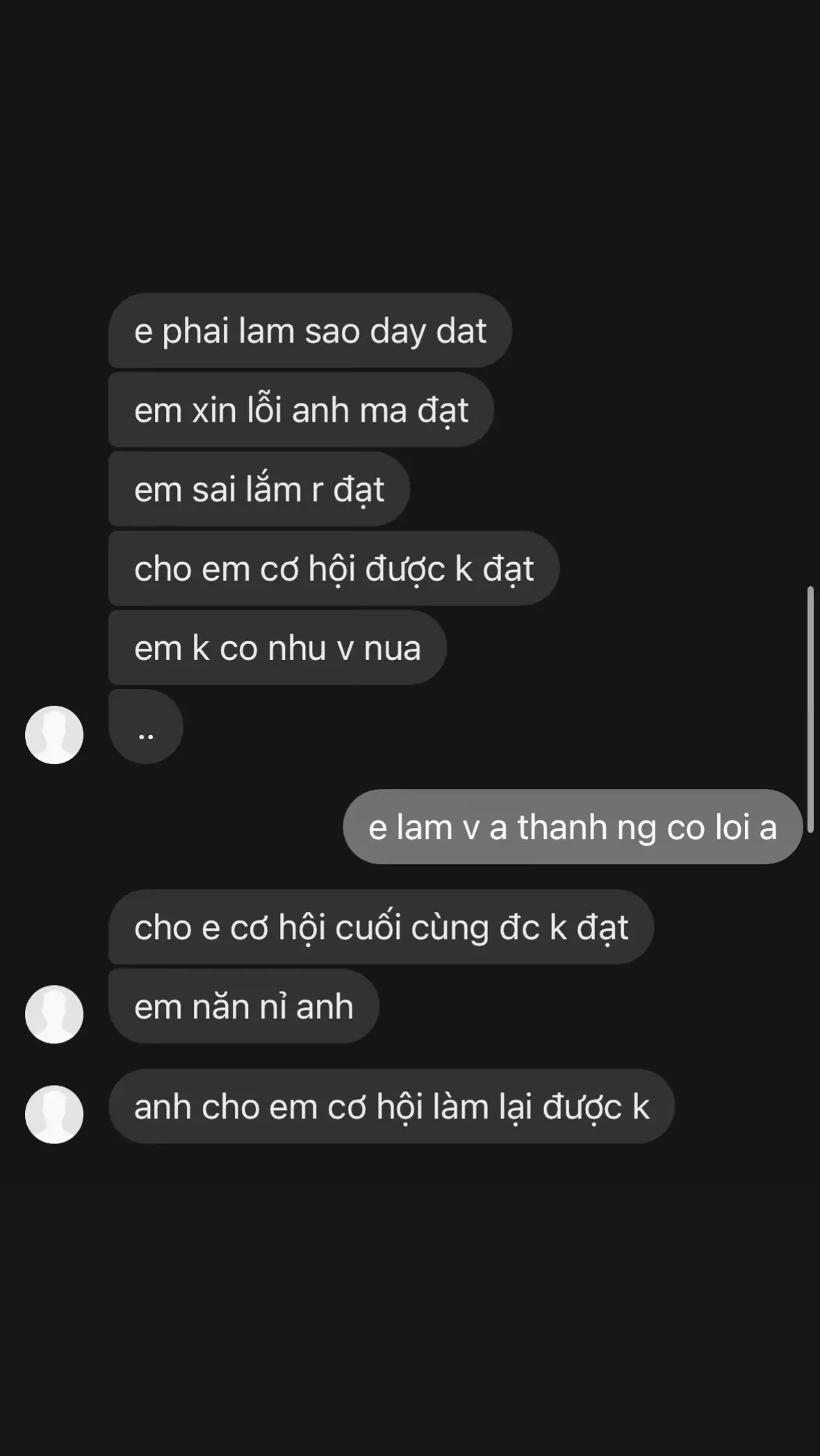 Vốn dĩ cái nút áo đầu tiên đã cài lệch, nhưng đến nút cuối lại mới phát hiện ra.Có những việc ngay từ đầu đã là sai, nhưng phải đến khi không thể cứu vãn được nữa mới chịu thừa nhận. Nuối tiếc lớn nhất chính là dễ dàng từ bỏ những thứ không nên bỏ, lại cố chấp kiên trì với những thứ không nên kiên trì.