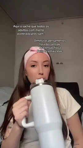 Solução para acalmar a mente 🥺🤍 #autocuidado #ansiedade #fypシ゚ 