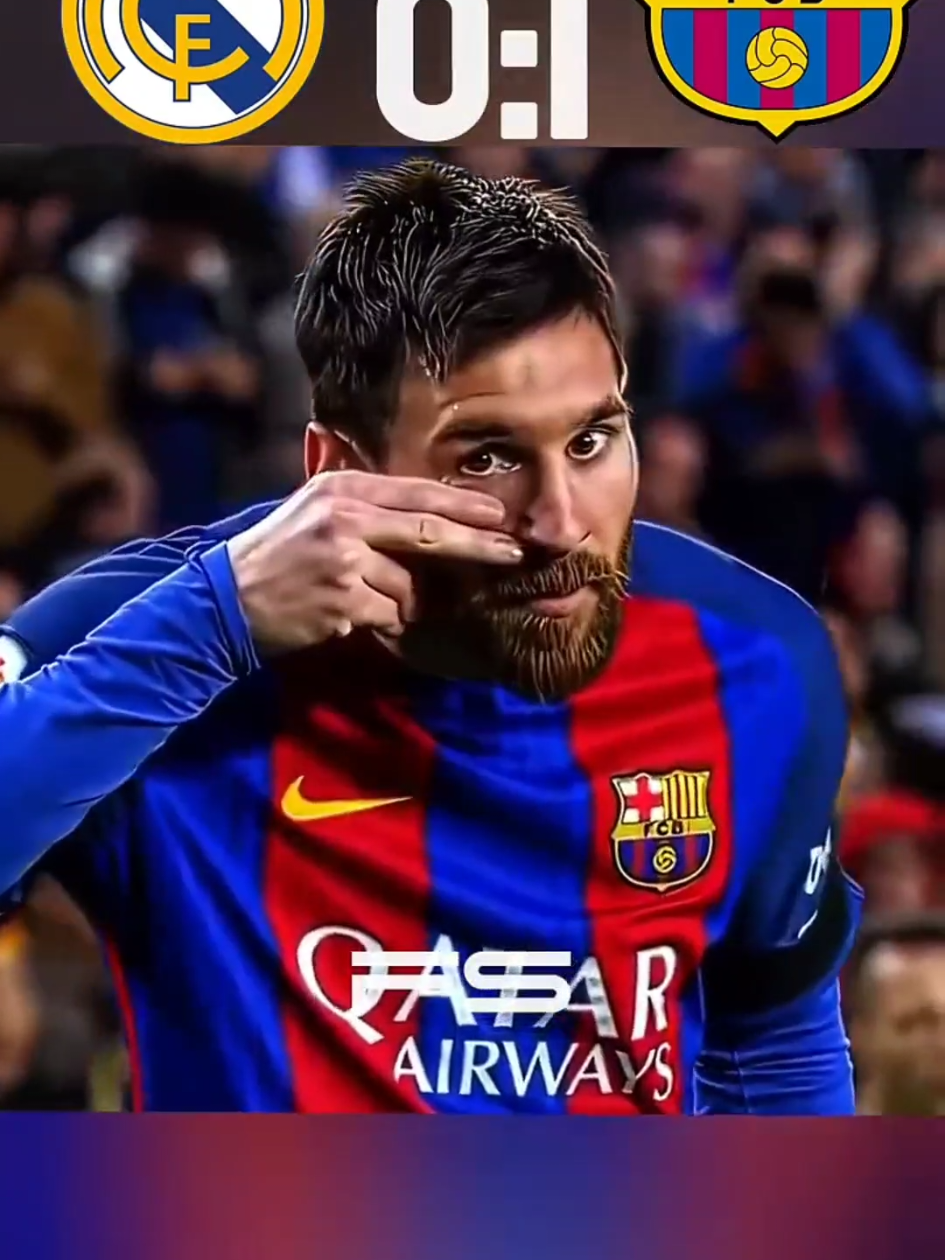 The Day ronaldo injury destroyed messi || Real Madrid vs Barcelona highlights imaginary #football #shorts #ronaldo 