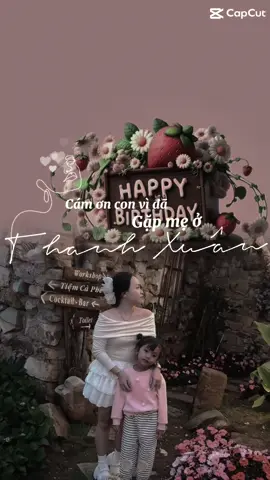 Hai mẹ con mình cố lên con nhé chúc gái yêu sn vui vẻ.❤️❤️👧🏻 🍰 