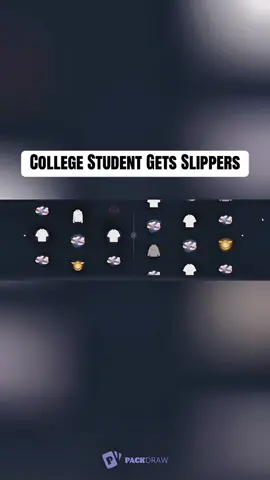 College Student Gets Slippers