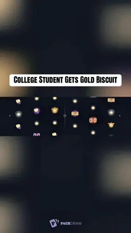 College Student Gets Gold Biscuit
