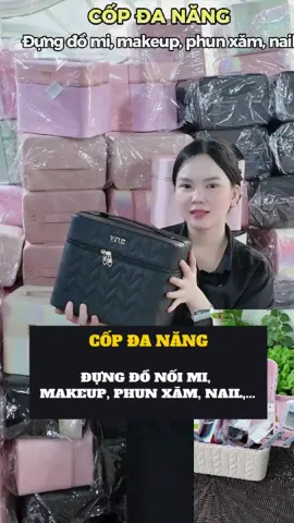 Cốp đựng đồ nối mi. Cốp đựng đồ mi. Cốp đựng đồ trang điểm, nail, phun xăm  #copdungdonoimi #copdungdotrangdiem   #dungcunoimithuyha 