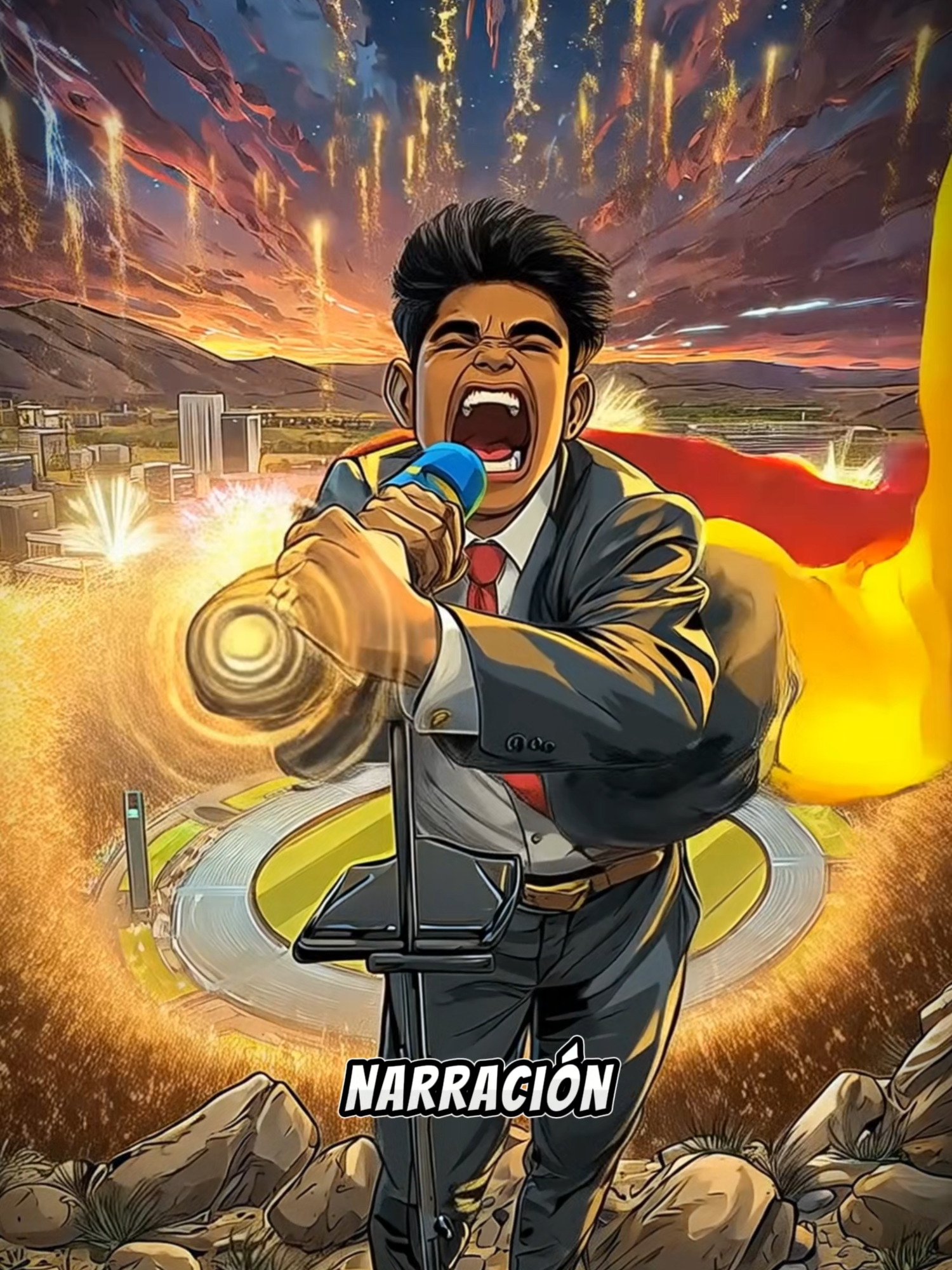 La narración más emocionante de la final de la Copa Libertadores: Pol Deportes desde un cerro en Lima #misterio #story #animations #futbolista #futbol⚽️ #football #poldeportes