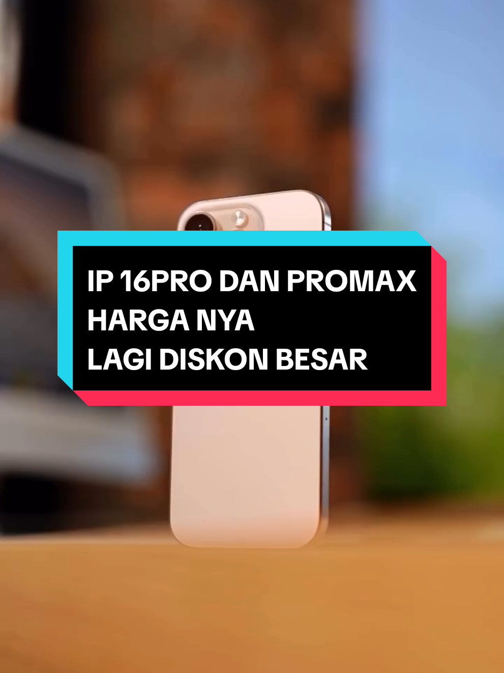 iphone 16pro dan pro max udah wajib banget kalian beli, harga nyaaa  jadi murah bangett#ibox#iphone#iphone16#iphone16promax 