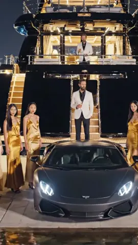 🥂 Champagne doesn’t spill at this level. #YachtDomination #CleanDock #PowerStillness 