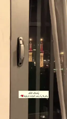 مشتاك اكلك ياهلا #سيد_سلام_الحسيني #زيارة_الامام_الحسين #اللهم_ارزقنا_الزيارة 