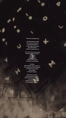 အမေပြောတဲ့ ကျွန်တော်ရဲ့ သက္ကရာဇ် မွေးရက်တရက်အကြောင်းကို အမေက တိတ်တိတ်လေး ပြန်ပြောပေးလေ့ရှိတယ်… နံနက်ခင်းလေပြေအေးနေတဲ့ အချိန်က ငါ့အသက်ထွန်းလာခဲ့တဲ့ စက္ကန့်တွေကို အမေ့ရဲ့မေတ္တာအိမ်နဲ့ အညွှန်းပြု ပုံဖော်လို့ ပြန်လည်ပေးနေ တတ်တယ်။ “မင်းဟာ ငါ့အသက်ထဲကို နောင်တမဲ့ အလင်းတစလို ထိုးဝင်လာသူ…တိုးဝင်လာသူ...” လို့ အမေကပြောပြရာမှာ အမေ့မျက်ဝန်းထဲမှာက ညွှန်းဆိုပြမပြောနိုင်တဲ့  မေတ္တာဓာတ်တွေမှော်ဝင်ယိမ်းကနေတတ်တယ်။ ငါ့သက္ကရာဇ်က ကံကြမ္မာက ပြုစုပျိုးထောင်ပေးထားတာမျိုးမဟုတ်ဘူး.. အမေ့ရဲ့ချစ်ခြင်းနဲ့ အမေ့အသံပျားချိုသံတွေကြား နွေးထွေးစွာကြိုဆိုခံရတဲ့ အသက်လေးတခု ဖြစ်လာခဲ့တာ။ “မင်းအသက်အရွယ်တွေ တိုးလာတိုင်း ငါမယုံနိုင်အောင် မြတ်နိုးစရာ ဖြစ်လာတယ်” လို့ ပြန်ပြောတဲ့အမေ့အသံက ငါ့အရွယ်တနှစ်ကူးပြောင်းတိုင်း ကမ္ဘာရဲ့နားတွေ ကို ပိုမိုနူးညံ့လာစေတတ်တယ်။ ဒါကြောင့် အမေပြောပြတဲ့ ငါ့သက္ကရာဇ်အကြောင်းဟာ မဟာဗျူဟာဝိညာဉ်တခုမဟုတ်ဘူး... အမေ့မေတ္တာက ရေးသားပေးထားတဲ့ ငါ့ဘဝရဲ့ ပထမဆုံးကဗျာတစ်ပုဒ်ပဲ။ ဝေမိုးအိမ် *မွေးရက်၊မွေးလတိုက်ဆိုင်တဲ့နှစ်ကဒီနှစ်မှာလာကျတယ်.. မထူးဆန်းသလိုရူးရူးနှမ်းနှမ်းအပေါ်ယံလွှာထဲပျော်ဝင်ခဲ့ရတဲ့နှစ်တနှစ်အဖြစ်ထူးခြားခဲ့ရပါတယ်**မေ့လွယ်ပျောက်လွယ်တဲ့အရာတွေအတွက်ကိုမတွယ်ညှိဖို့သင်ယူခဲ့ရတဲ့နှစ်တနှစ်ပေါ့..*** My Destiny as My Mother Told It My mother always softly retells the story of the day I was born… In the quiet morning breeze, she paints again the very second my life first awakened— guided by the warmth of her love. “You were the one who entered my life like a pure, regretless ray of light…” she would say, and in her eyes glimmer unspoken, enchanted threads of love that words can never fully hold. My destiny wasn’t something crafted by fate alone— it was shaped by my mother’s tenderness, born warmly into a world filled with her lullabies and her gentle welcome. “Each year you grow older, you become even more precious in ways I could never have imagined,” her voice tells me, softening the edges of the world every time another year turns. And so, the story of my destiny as my mother tells it is not some grand mystical design— it is the first poem of my life, written entirely with my mother’s love.     Wai Moe Eain 3.December.2025 #oringinalpoetry #originalphotography #aboutlove