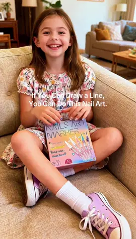 This $12 Nail Pen Does the Work of a $50 Salon Visit.#NonToxicNails #kidsnailpolish #tiktokmademebuyit 