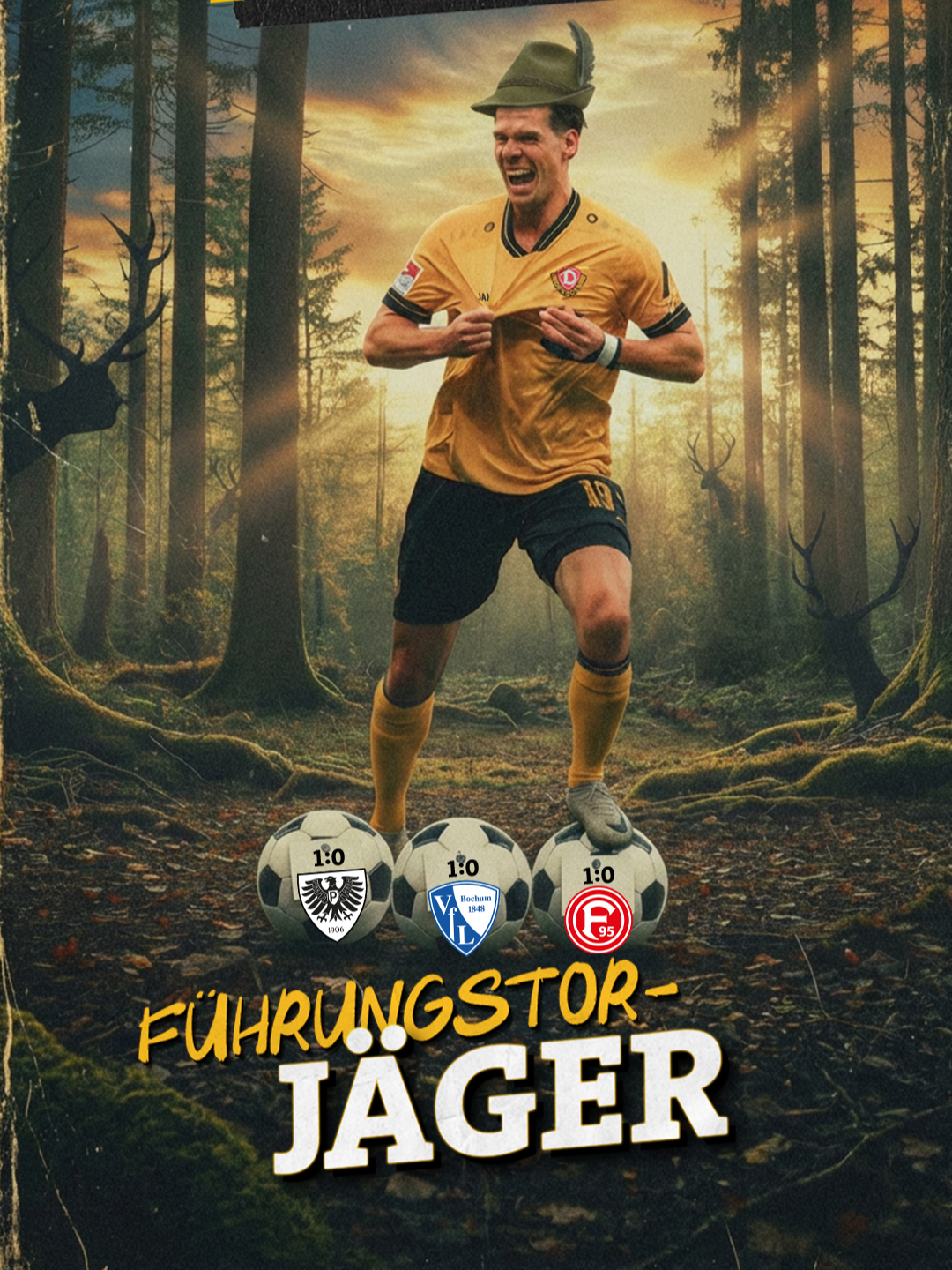 Immer auf der Jagd nach dem nächsten Führungstreffer! #sgd1953