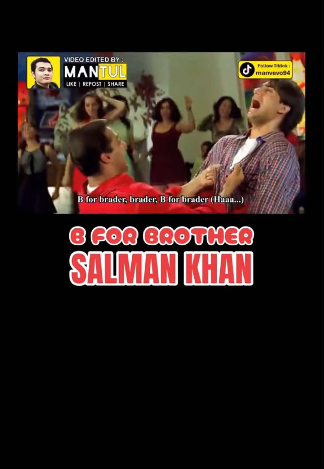 B for brader 🤣 #trending #viral #selingkuh #parody #tiktokmalaysia 