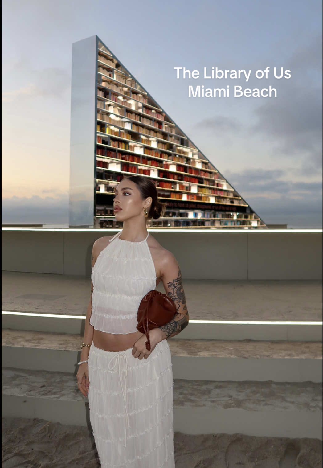 If you’re in Miami, this is your sign to visit The Library of Us ✨ #ArtBaselMiami #art #faena #faenamiami #artbasel2025 