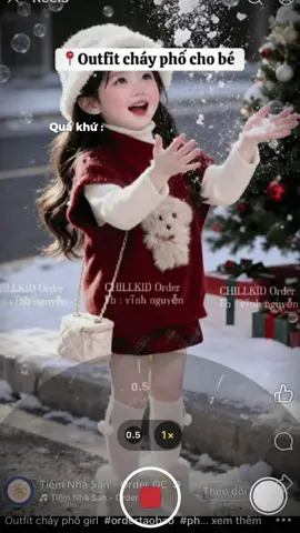 #CapCut Gợi ý outfit tết 2026 #quanaobegai #thoitrangbegai #phoidoxinh #babygirl 