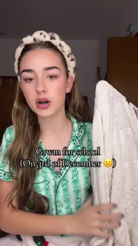 Grwm are you getting a sweater? #grwm #viral #fyp #3rdofdecember #sweater 