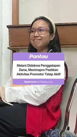 Kuasa hukum Direktur PT Mecimapro, Franciska Dwi Meilani atau Melani, menegaskan bahwa operasional perusahaan tetap berjalan normal meski kliennya tengah terseret kasus dugaan penipuan dan penggelapan dana senilai Rp10 miliar. Seluruh kegiatan yang telah disepakati dengan berbagai mitra disebut tetap dilaksanakan sesuai rencana perusahaan tanpa ada penundaan. Ardi Wira, kuasa hukum Melani, menyebut bahwa Mecimapro memiliki kebijakan internal yang memastikan operasional tetap stabil meski salah satu pimpinannya ditahan. #Mecimapro #Melani #KasusHukum #KonserTWICE #Hiburan 