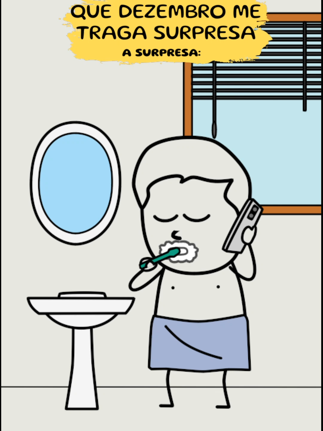 Que dezembro me traga surpresa, a surpresa: #humor #comédia #status #videosengraçados