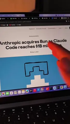 Finally Bun dibackup perusahaan sekarang, kedepannya adopsinya akan jauh lebih meluas lagi, berita bagus buat javascript dan typescript developer  #softwareengineer #javascript #typescript #claudecode
