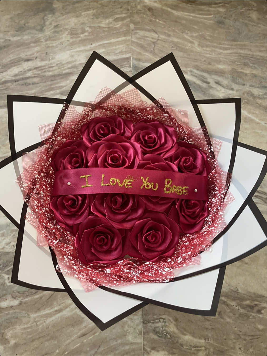 Dm for order❤️ #delivaryallovernepal🇳🇵 #ribbonroses #foryoupage #fyp 