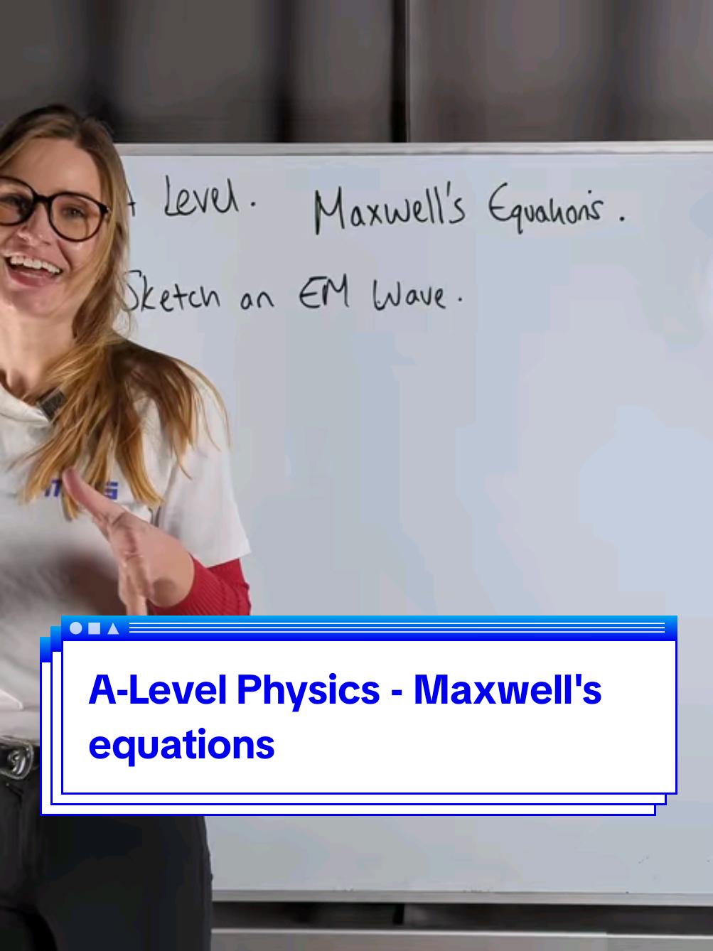 A-Level Physics - Maxwell's equations  #brookdoesphysics #alevels  #physics #science #myedspace