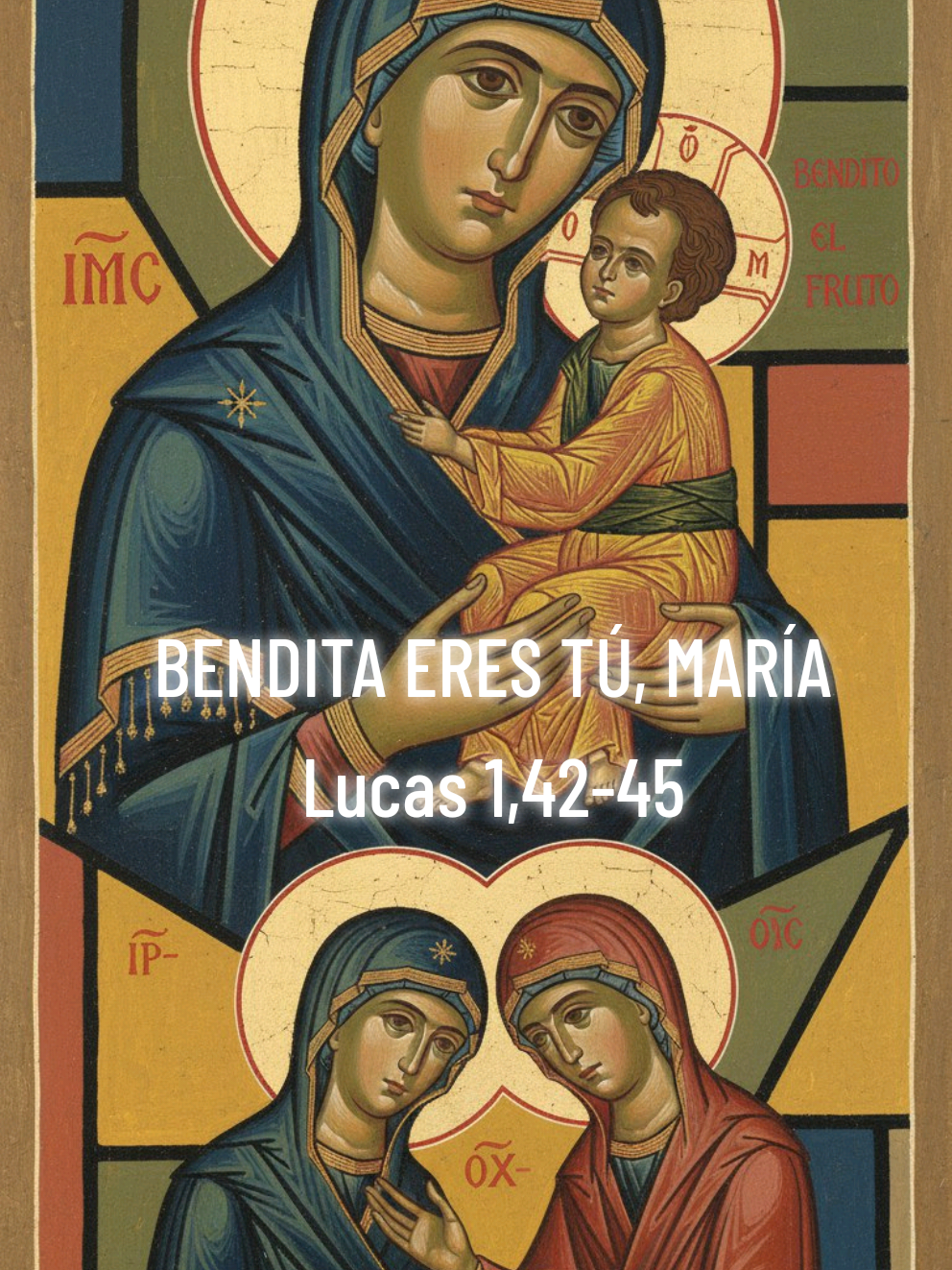El canto más lindo a la Virgen María ✨ (¡Te hará vibrar!) La Visitación - Lucas 1,42. #caminoneocatecumenal #kikos  #musicaCristiana #cancionescatolicas #parati 