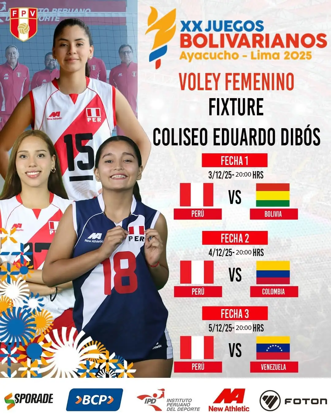 En el Coliseo Dibós de San Borja ¡HOY JUEGA PERÚ CONTRA BOLIVIA! La selección nacional femenina U19 bajo la dirección técnica de Antonio Rizola, inicia esta noche (7pm), su participación en la XX edición de los Juegos Bolivarianos, en el Coliseo Eduardo Dibós de San Borja. Las entradas son gratuitas y se espera una masiva asistencia de los aficionados para alentar a la nueva generación de voleibolistas y hacer sentir  su condición de local. . . #viral #volley #peru #volleyballplayer #volleyballworld 
