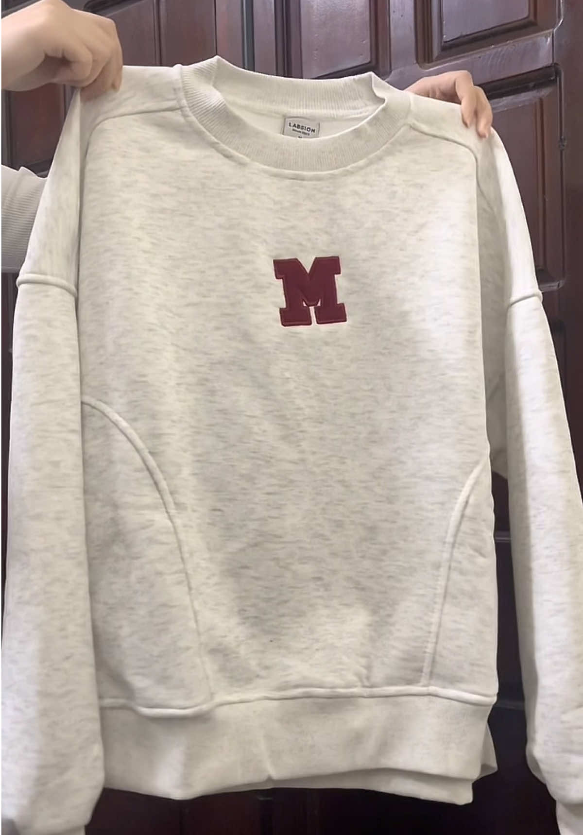 Áo nỉ lông cáo form boxy #aoni #sweater #review #boxy #xh  