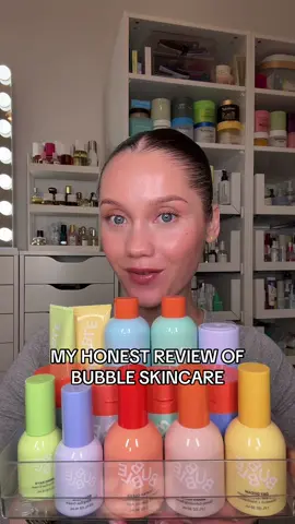 MY HONEST REVIEW OF BUBBLE SKINCARE 🫧🧴 #bubbleskincare #teenskincare #affordableskincare #drugstoreskincare #acneskincare 