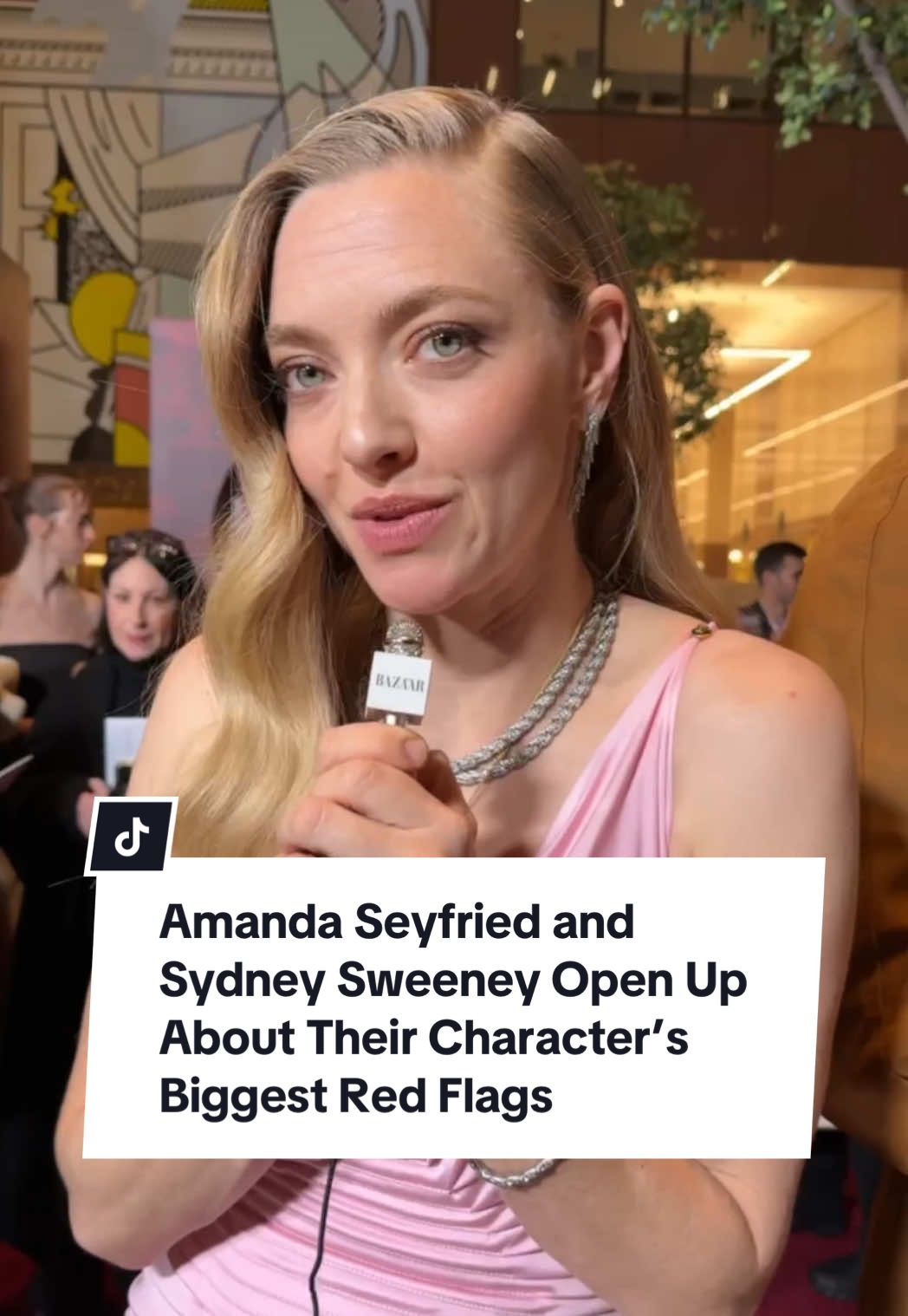 #SydneySweeney and #AmandaSeyfried on their character’s biggest red flags from #TheHousemaid film. 