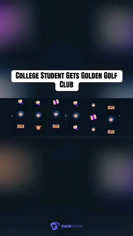 College Student Gets Golden Golf Club