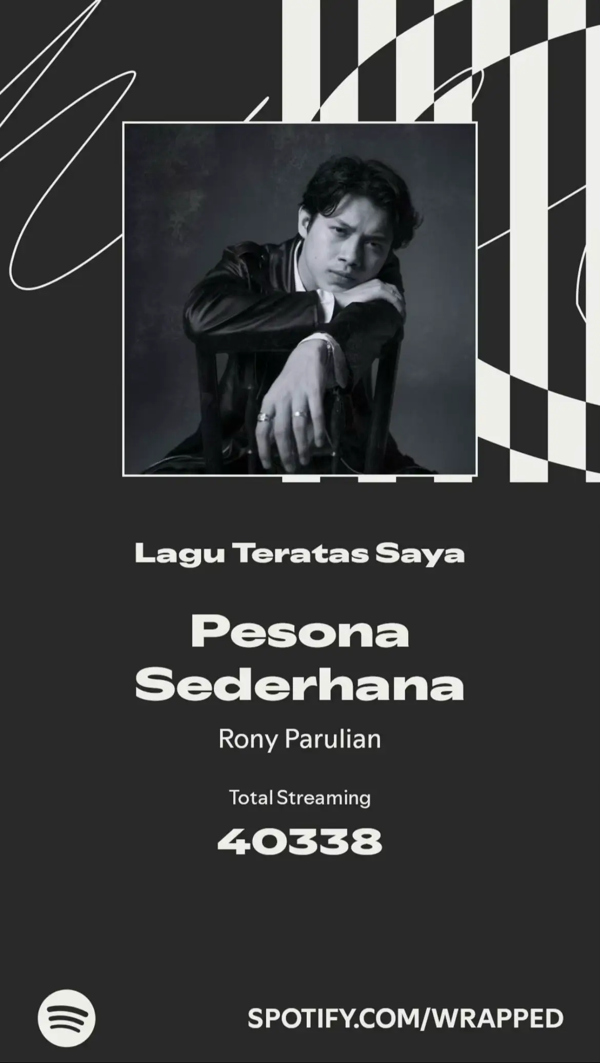 yuk seruseruan cek 2025 spotify wrapped kamu ! #spotifywrapped #2025spotifywrapped #ronyparulian @Spotify 