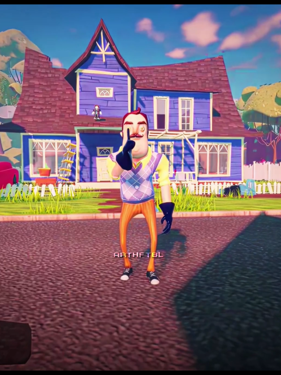 Neymar x Hello Neighbor 🥶🔥 || #neymar #football #edit #fyp #viral 