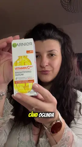 ✨ Atunci când piele își recapătă lumina! @BUZZStore @Garnier #buzz_garnierserums #garniersleekstay #garniervitaminac #skincare #tiktokromania 