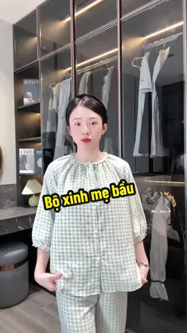 Bộ bầu kẻ caro #landaulamvo 