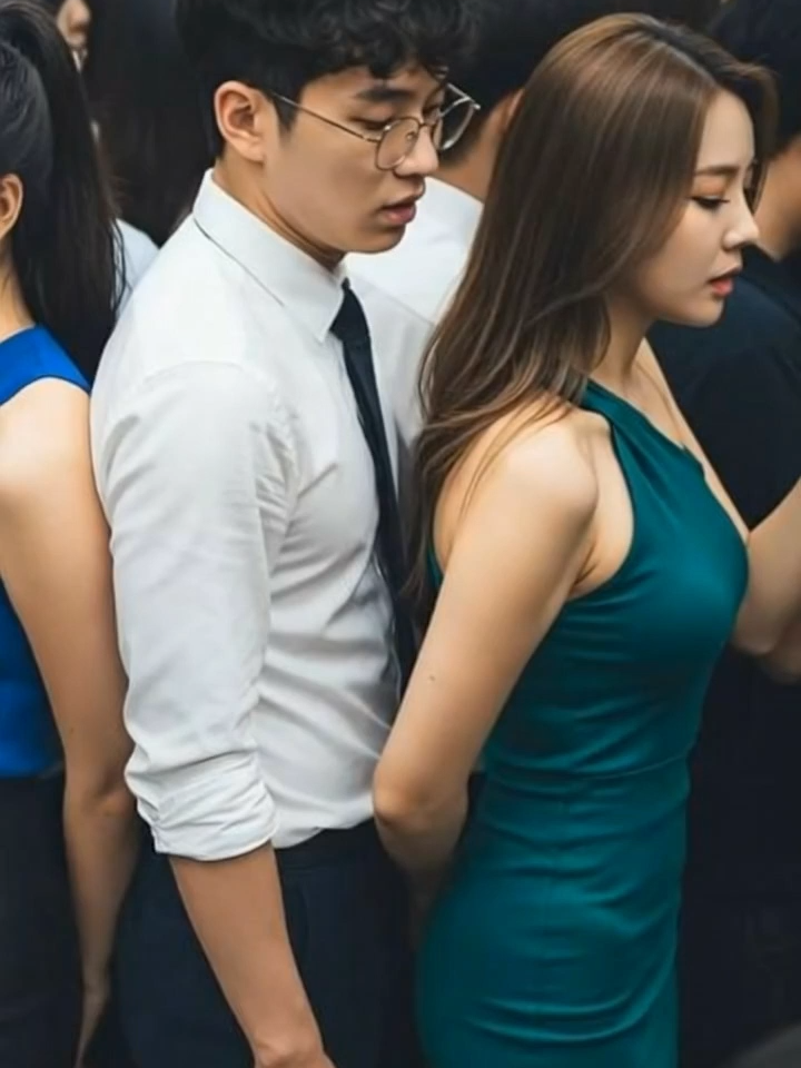 Crowded Subway During Rush Hour work #aiart #crowdedtrain #japan #tokyo #japanrushhour #subway #japanbusg