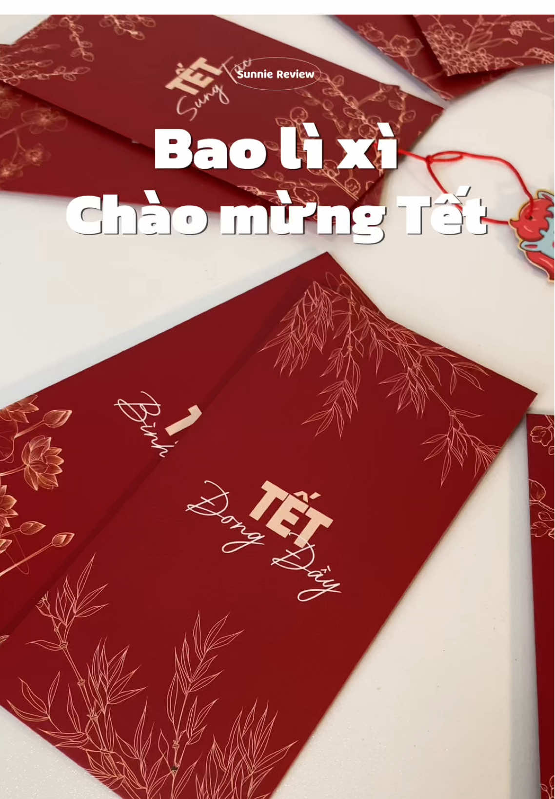 Bao lì xì chào mừng Tết #sunnie #baolixitet #baolixi #baolixidep 