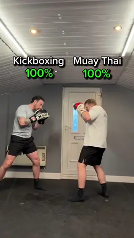Kickboxing vs Muay Thai…