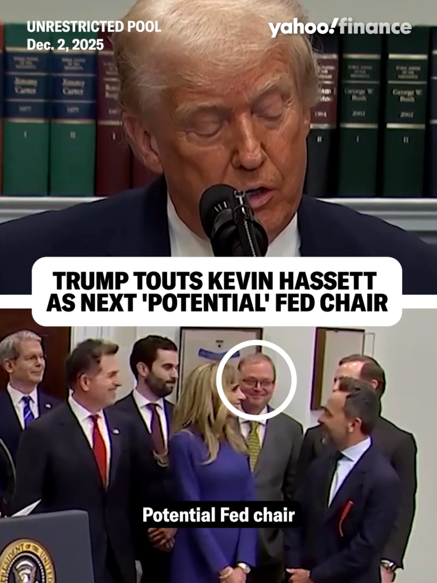 US National Economic Advisor Kevin Hassett could be the next 