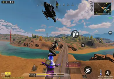 Flying bike pt2 🏍️ #zeytexcodm #codm #callofdutymobile #codmclips 