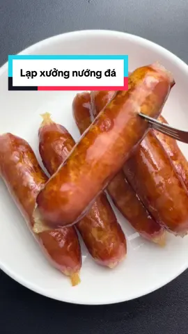 Lạp xưởng nướng đá #lapxuong #lapxuongnuongda #anvat #ancungtiktok #LearnOnTikTok 