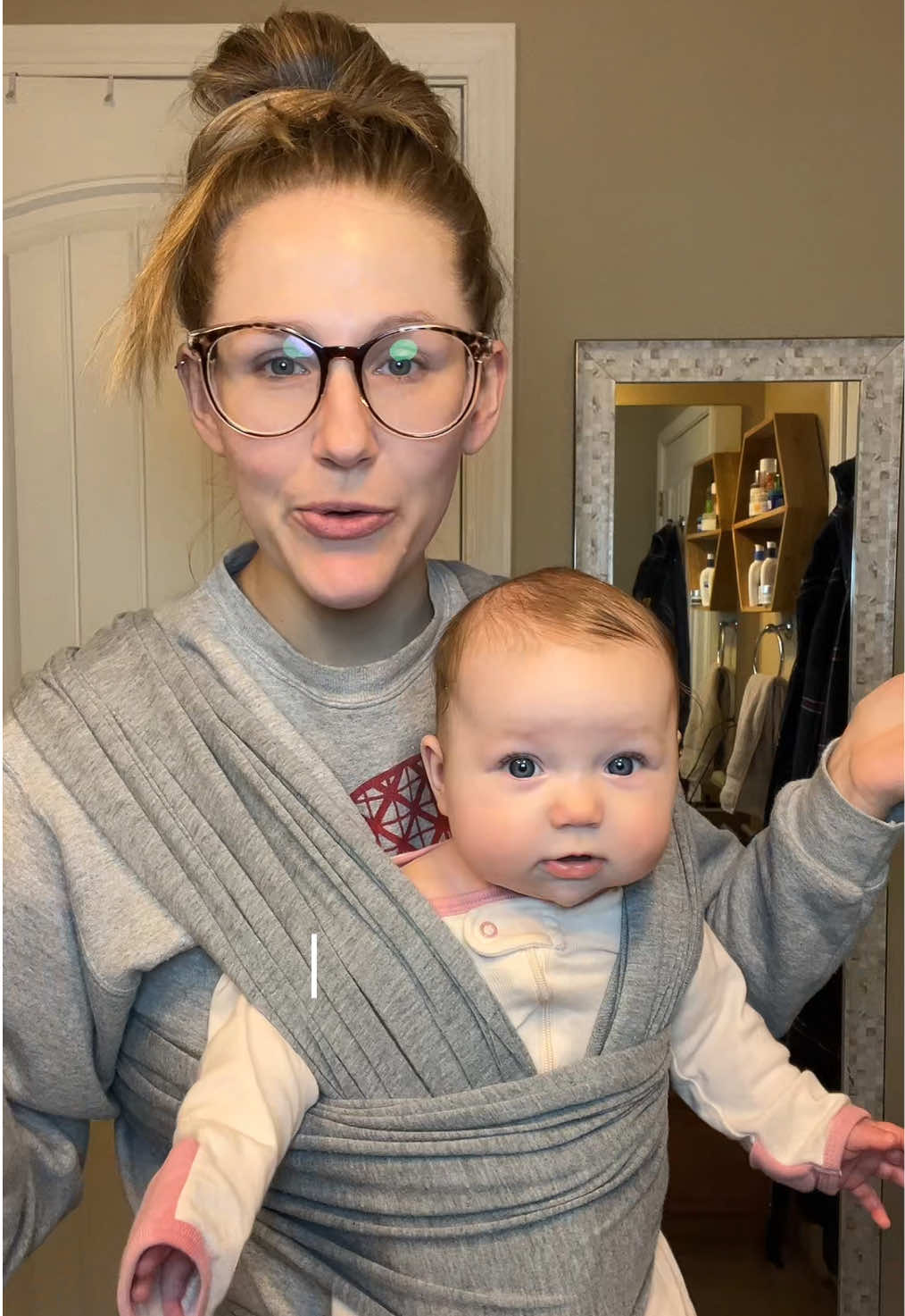 Realistic get ready with me! #realisticgrwm #momedition #drugstoremakeup #momtok #cutebaby 