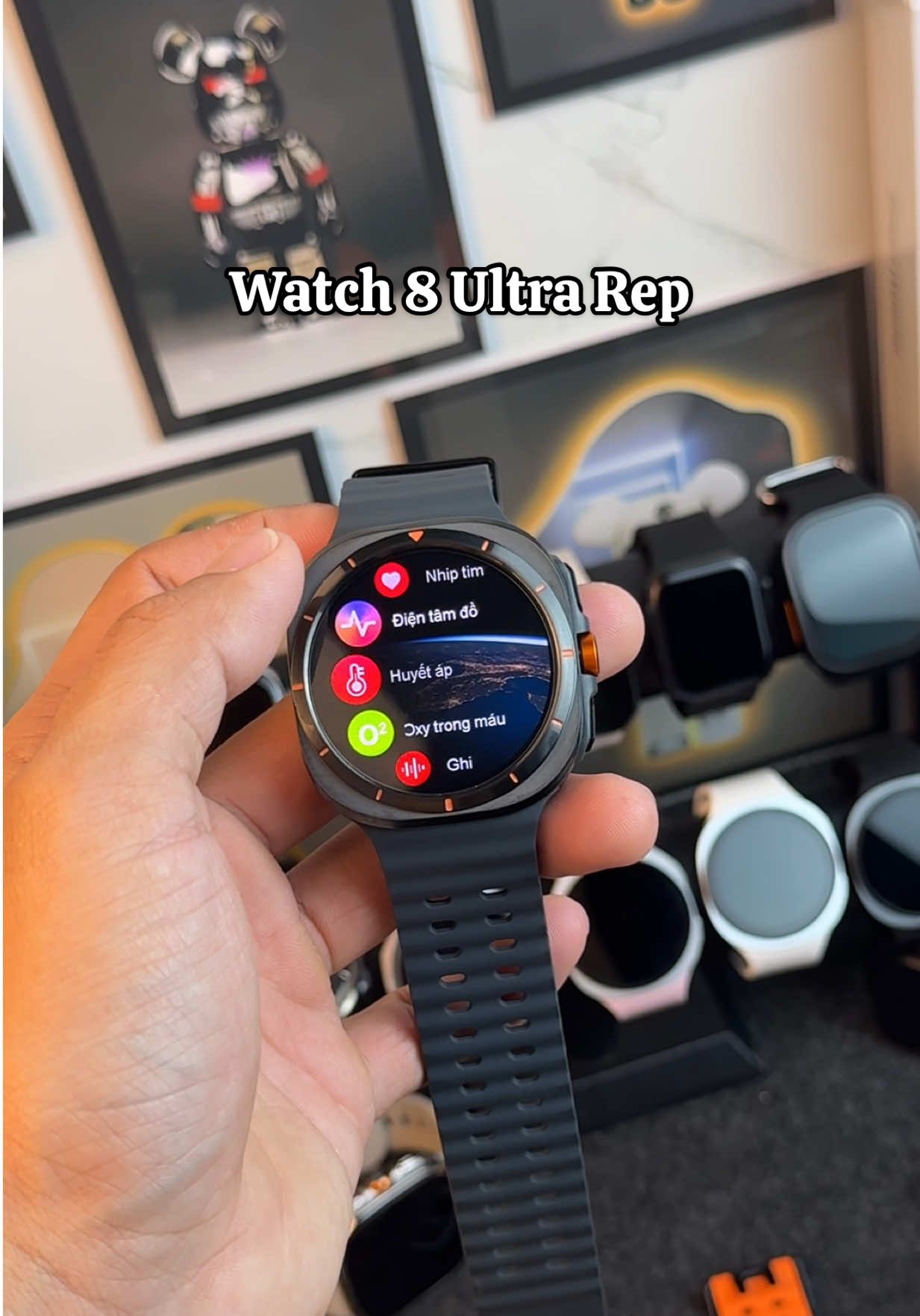 Watch 8 Ultra size 47mm #donghothongminh #donghodep #donghonam #dongho #xuhuong 