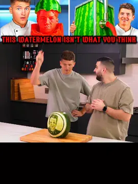 I printed my self on watermelon #nickdigiovanni #watermelon #print #latest #viral 