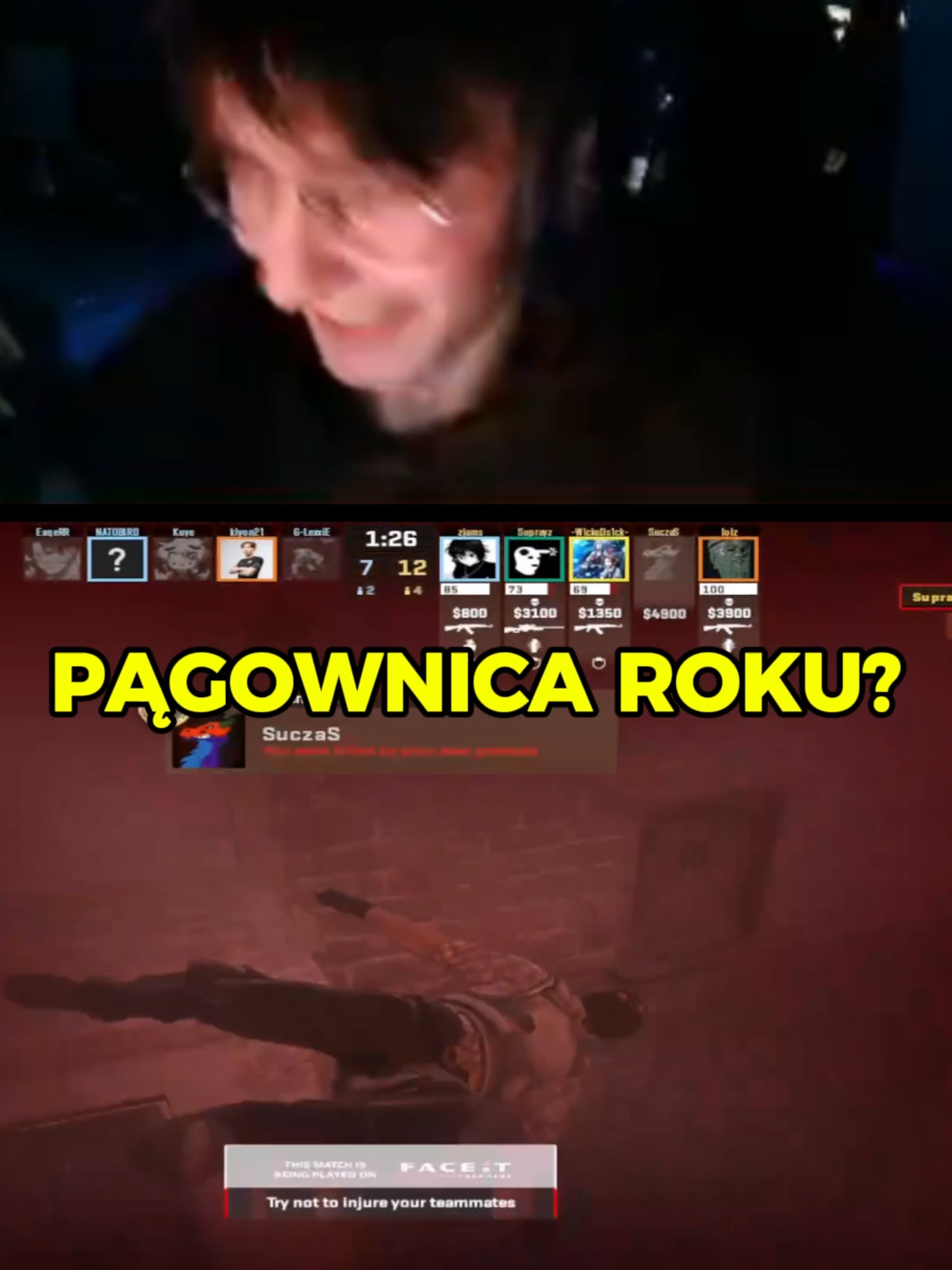 PAGO BY SIE NIE POWSTYDZIŁ #pago3 #cs2 #pągownica CO UWAŻASZ O PĄGOWNICY TEJ CIĘŻKIEJ CHOROBIE? Daj znać w komentarzu!  SPRAWDŹ CAŁY FILM! youtu.be/aeZzCz-etKY  🔔Zapraszam do subskrybowania i zostawienia lajka!👍   Linki do streamerów użytych w filmie👇  twitch.tv/SuczaS   #pago3 #pagownica #klipytwitch #esportoweshoty