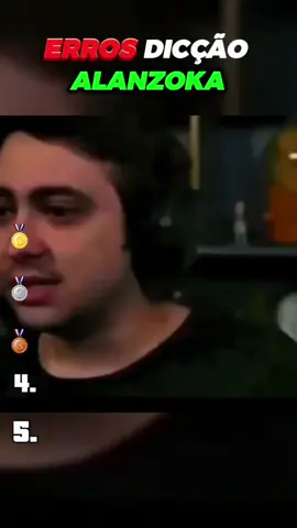 RANKEANDO ERROS DE DICÇÃO ALANZOKA #rankeando #memes #alanzoka